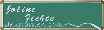 Joline Fichte Visitenkarte